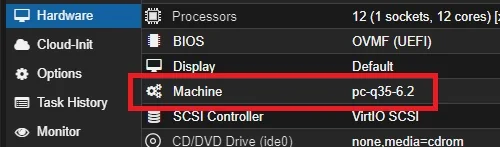 How to Convert a Proxmox Windows Guest from BIOS to UEFI p-q35