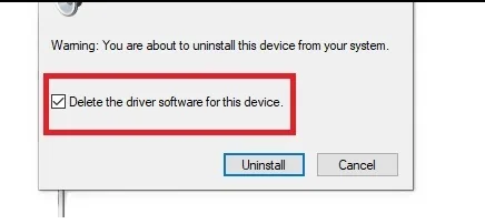 Windows 10 Update Version 20H2 Install Stuck. Delete the driver software for this device